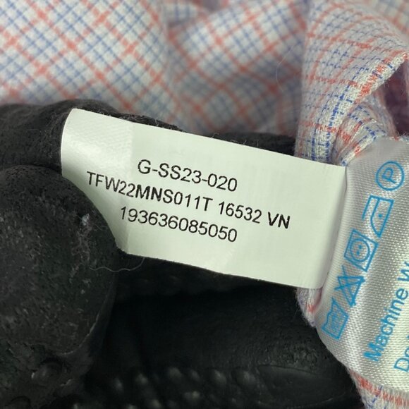 Twillory Shirt Men's 16.5 32/33 White Blue Pink Button Down Performance Non Iron - Picture 8 of 14